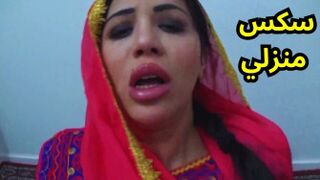 سكس عربي منزلي - زوجة أبي تنيكني بقوة ????